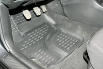Mazda 3 2003–2009 Gummimåtter til kabinen (4 stk., Novline) foto 2