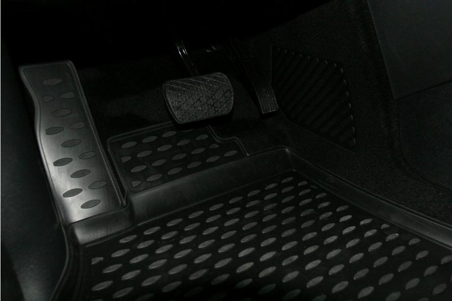 Mercedes B-class W245 2005–2011 Gummimåtter til kabinen (4 stk., Novline) Foto 2