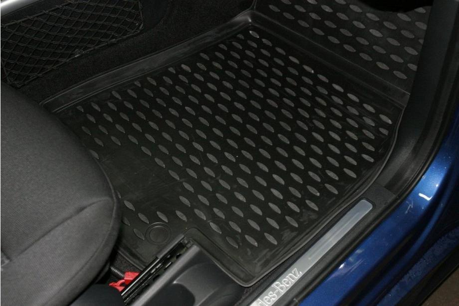 Mercedes B-class W245 2005–2011 Gummimåtter til kabinen (4 stk., Novline) Foto 4