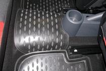 Mitsubishi Colt 2004–2012 (2009↗) Gummimåtter til kabine (4 stk., Novline) 5D foto 4
