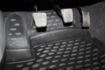 Mitsubishi L200 2006–2015 (2010-2015) Gummimåtter til kabinen (4 stk, Novline) 2D foto 2