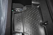 Mitsubishi L200 2006–2015 (2010-2015) Gummimåtter til kabinen (4 stk, Novline) 2D foto 3