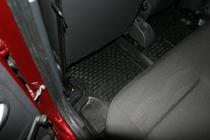 Renault Sandero 2007–2013 Gummimåtter til kabinen (4 stk., Novline) foto 2