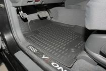 SsangYong Kyron 2005–2014 Gummimåtter til kabinen (4 stk., Novline) foto 2