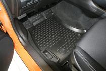 Subaru XV 2011–2017 Gummimåtter til kabinen (4 stk., Novline) foto 2