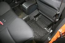 Subaru XV 2011–2017 Gummimåtter til kabinen (4 stk., Novline) foto 3