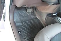 Toyota IQ 2008–2015 Gummimåtter til kabinen (4 stk., Novline) foto 2