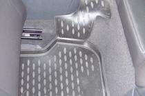 Volkswagen EOS 2006–2011 Gummimåtter til kabinen (4 stk., Novline) foto 2