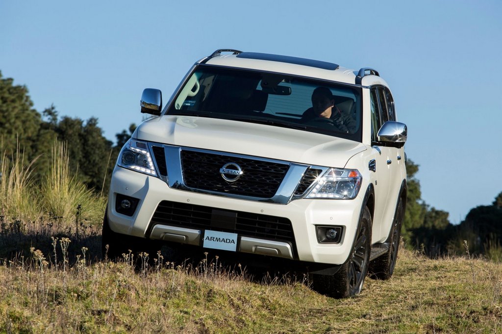 Anmeldelse af Nissan Armada 2. generation – ramme-SUV