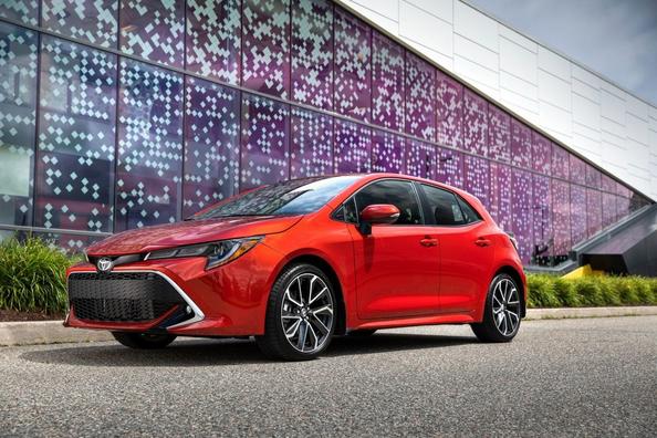 Ny generation af femdørs Toyota Corolla hatchback