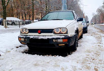 Volkswagen Golf 3 1991–2001 Vinterafdækning til kølergrill foto 1