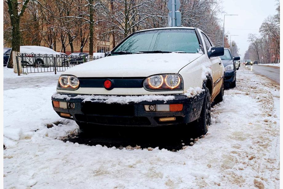 Volkswagen Golf 3 1991–2001 Vinterafdækning til kølergrill Image