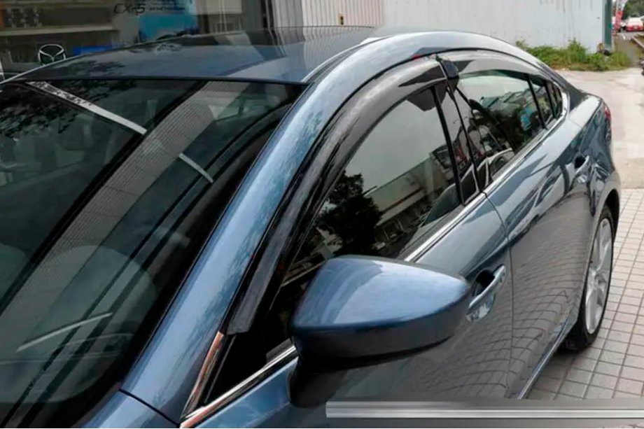 Mazda 6 2008–2012 Vindafvisere til sideruder (4 stk., HIC) Image