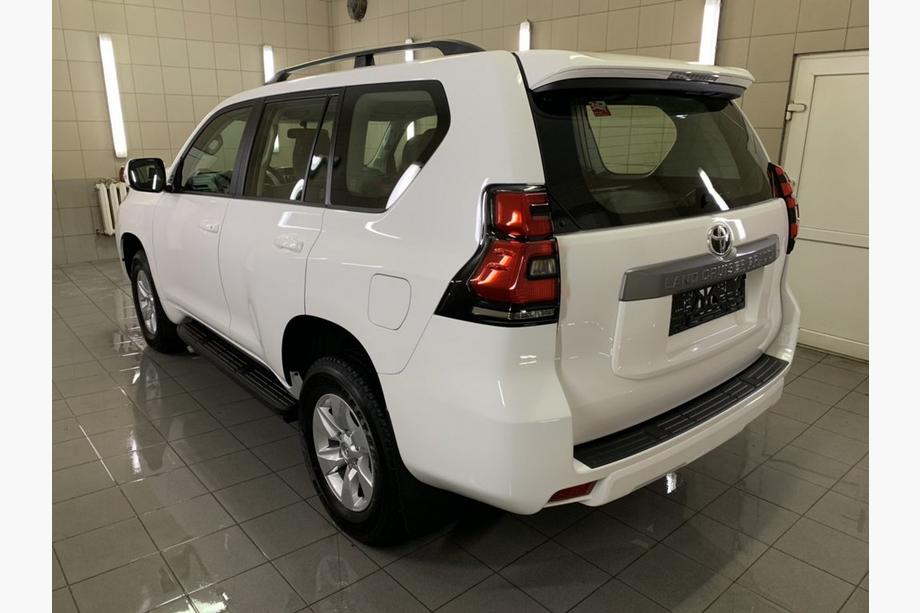 Toyota Land Cruiser Prado 150 2009–2023 Tagrælinger, tyrkisk design (sorte, 2 stk.) metalmonteringsfødder Foto 4