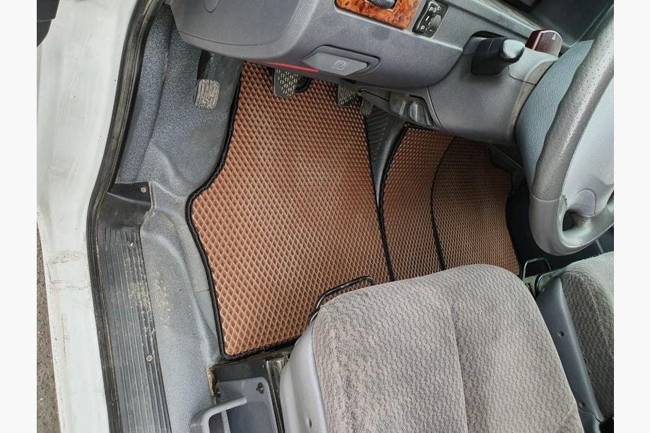 Mercedes Vito W638 1996–2003 EVA-bilmåtter (murstenmønster) Sæt i 3 dele Foto 2