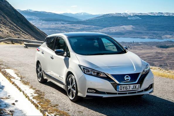Anden generation af elbilen Nissan Leaf