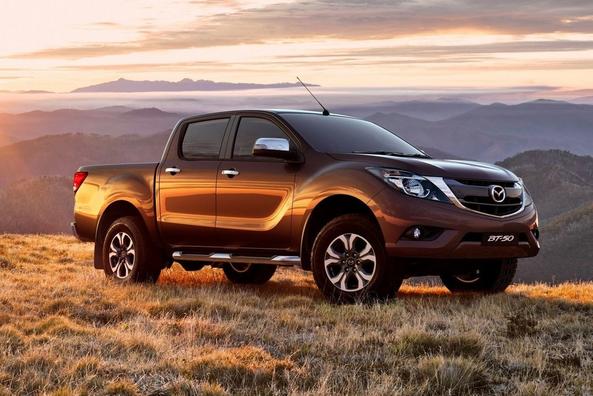 Mazda BT-50: mellemstor pick-up med stigeramme