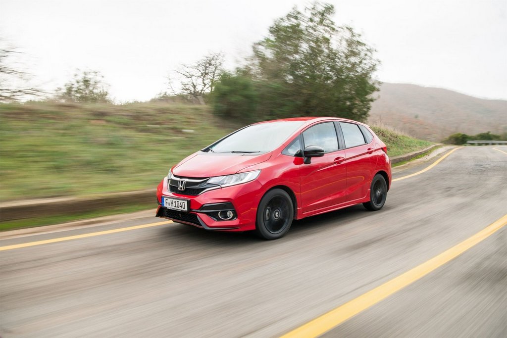 Opdateret kompakt Honda Jazz hatchback i tredje generation
