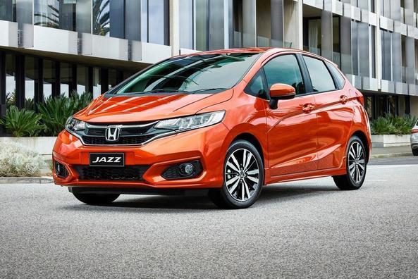 Opdateret kompakt Honda Jazz hatchback i tredje generation
