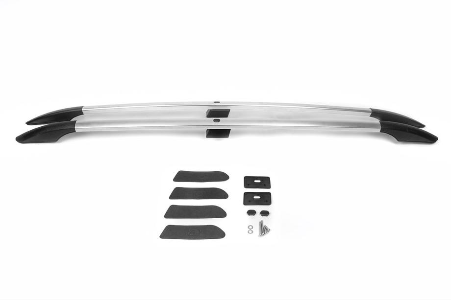 Mazda 5 2010–2018 Tagrælinger i aluminium (krom) Plastfødder Foto 11