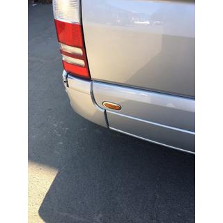 Rammer til positionslys (6 stk., rustfrit stål) Mercedes Sprinter W906 2006–2018 foto 3