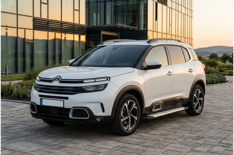 Citroen C5 Aircross 2017–2025 Sidetrin Allmond Grey (2 stk., aluminium) Image