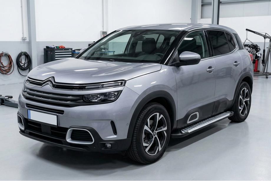 Citroen C5 Aircross 2017–2025 Sidestrin Line (2 stk., aluminium) Image