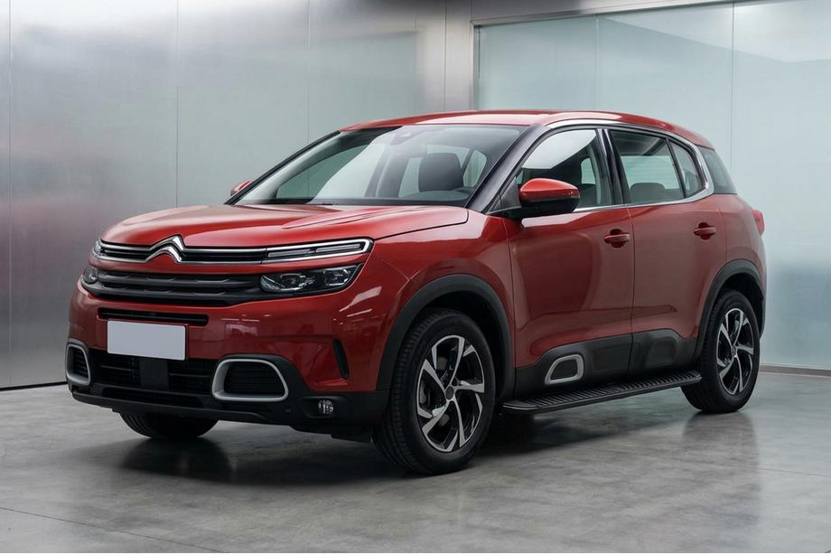 Citroen C5 Aircross 2017–2025 Sidetrin Tayga Black (2 stk., aluminium) Image