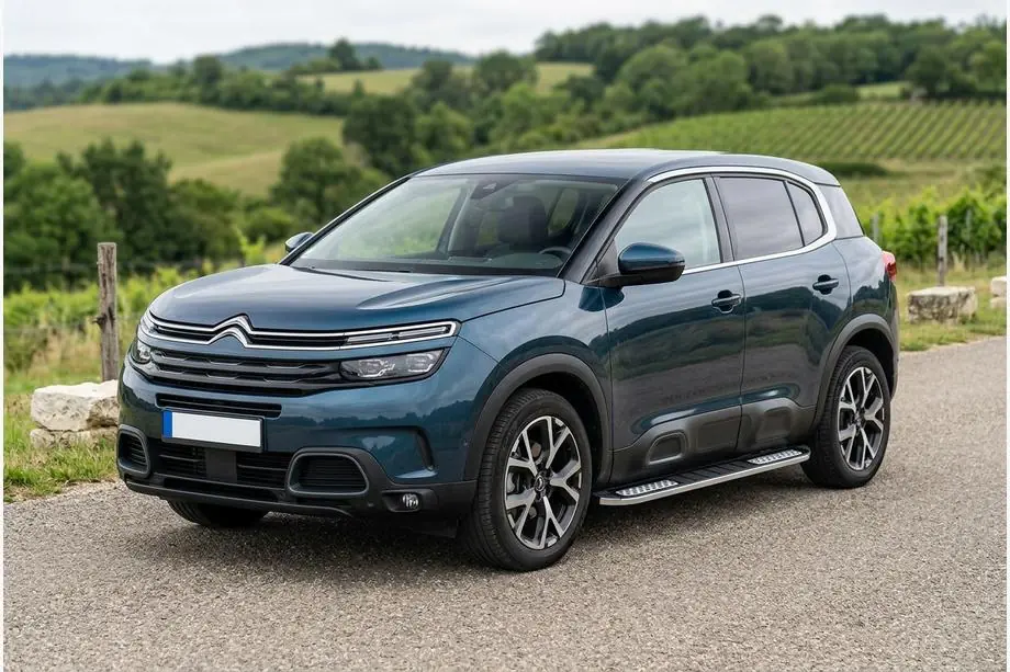 Citroen C5 Aircross 2017–2025 Sidetrin Tayga V2 (2 stk., aluminium) Image