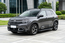 Citroen C5 Aircross 2017–2025 Sidetrin Bosphore Black (2 stk., aluminium) foto 1