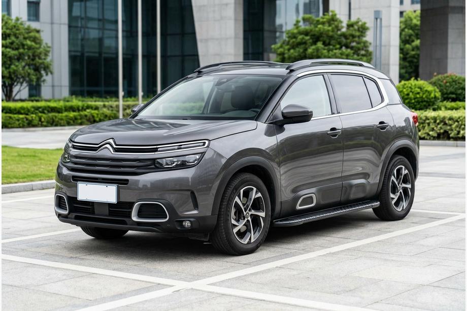 Citroen C5 Aircross 2017–2025 Sidetrin Bosphore Black (2 stk., aluminium) Image