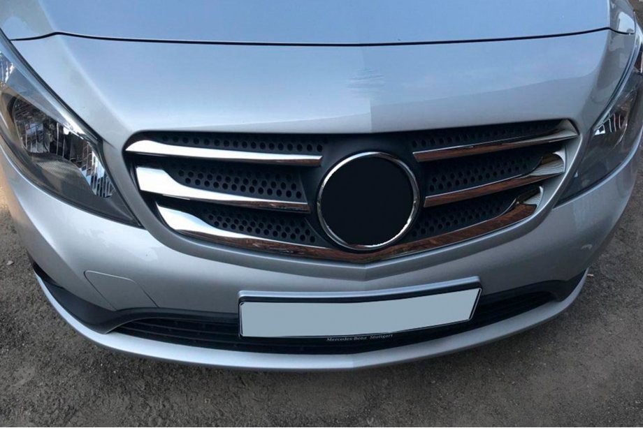 Mercedes Citan 2013–2021 Grillister (5 stk., rustfrit stål) OmsaLine - Italiensk rustfrit stål Image