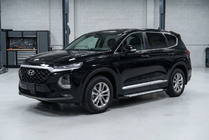 Hyundai Santa Fe 4 2018–2023 Sidetrin Allmond Grey (2 stk., aluminium) foto 1