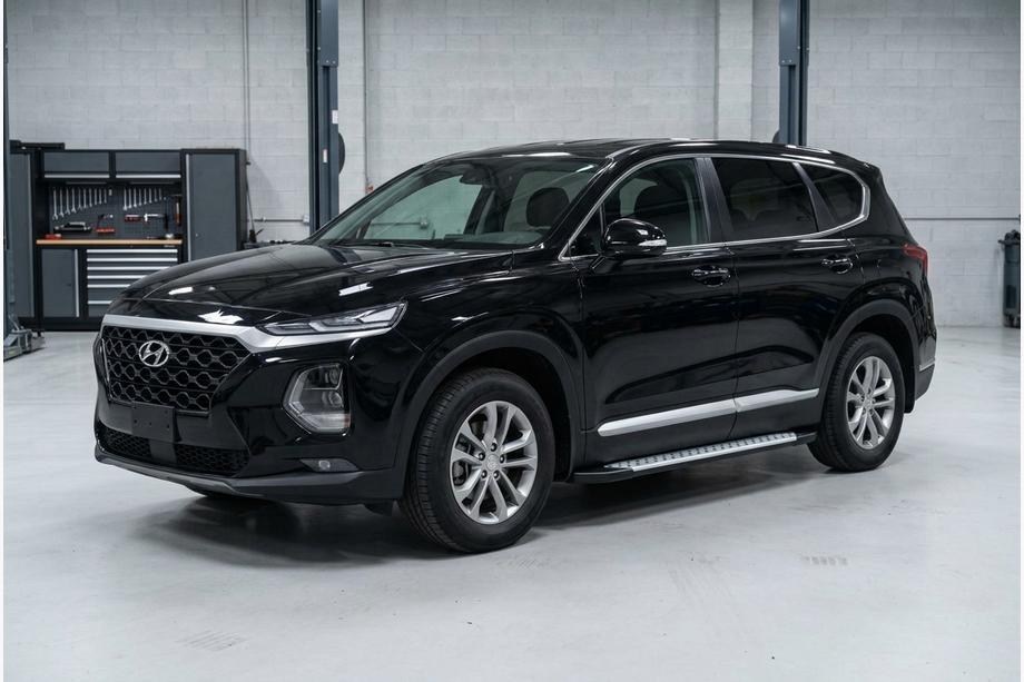 Hyundai Santa Fe 4 2018–2023 Sidetrin Allmond Grey (2 stk., aluminium) Image