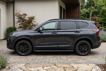 Hyundai Santa Fe 4 2018–2023 Sidetrin Bosphore Black (2 stk., aluminium) foto 1