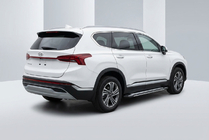 Hyundai Santa Fe 4 2018–2023 Rainbow sidetrin (2 stk., aluminium) foto 1