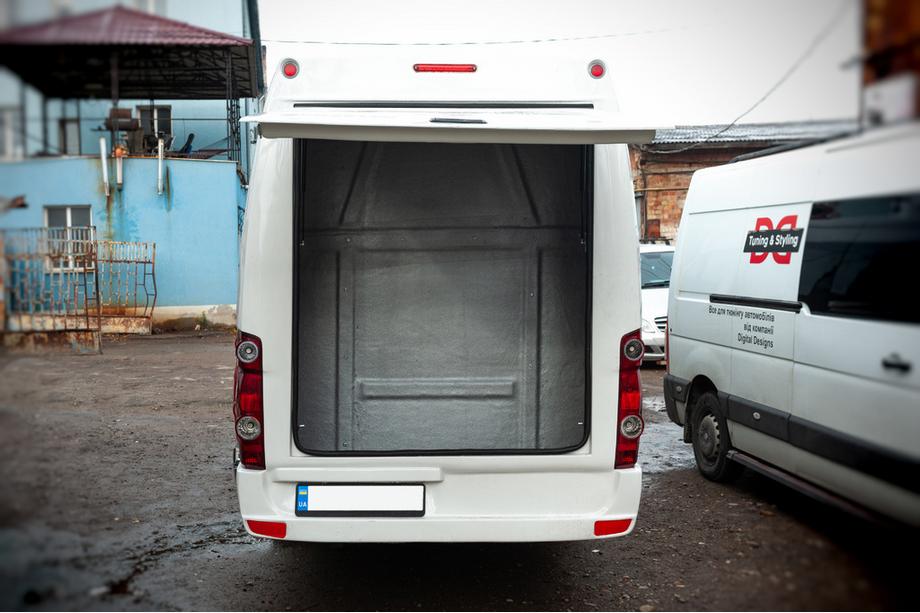 Volkswagen Crafter 2006–2016 Påmonteret bagagebærer (til lakering) Foto 6