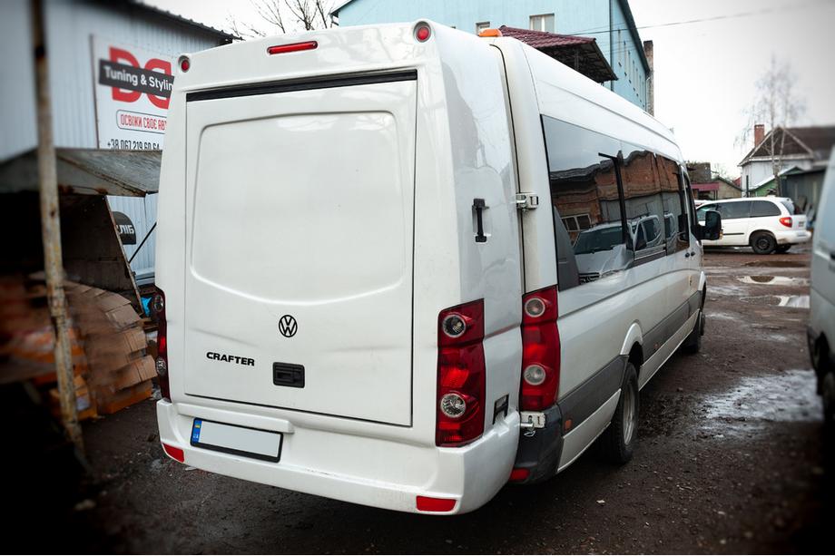 Volkswagen Crafter 2006–2016 Påmonteret bagagebærer (til lakering) Foto 1