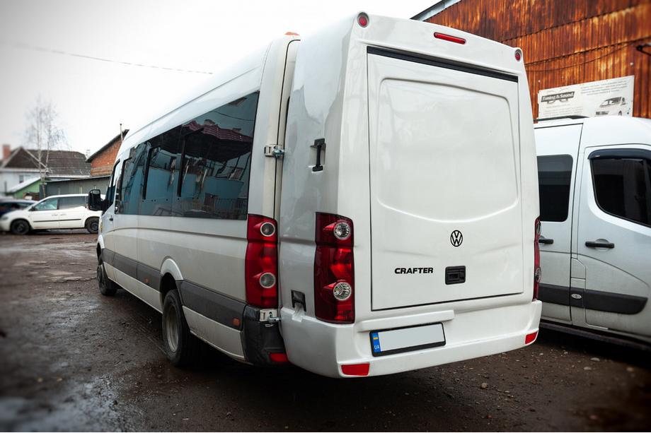 Volkswagen Crafter 2006–2016 Påmonteret bagagebærer (til lakering) Foto 2