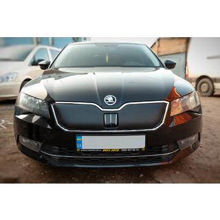 Vinterafdækning til kølergrill (2015-2019, øverste) Skoda Superb 2015–2024 foto 2