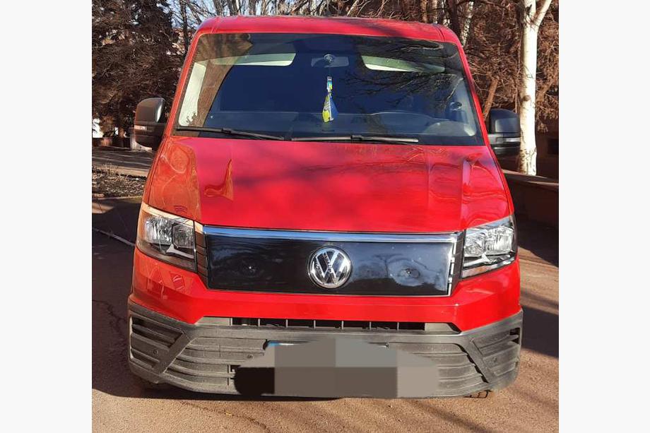 Volkswagen Crafter 2016– Vinterafdækning til kølergrill Image