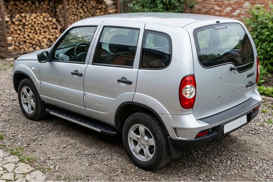 Chevrolet Niva 1998–2020 Duru sidetrin (2 stk., aluminium) Image