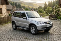 Chevrolet Niva 1998–2020 Rainbow sidetrin (2 stk., aluminium) foto 1