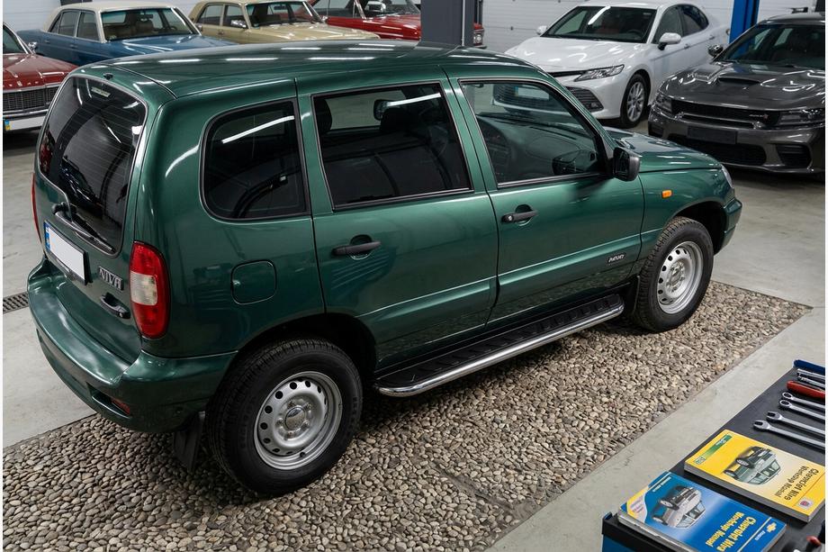 Chevrolet Niva 1998–2020 Sidestrin Maydos V1 (2 stk., aluminium) Image