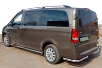 Mercedes Vito/V-klasse W447 2014– Bageste hjørnebeskytter AK003 (rustfrit stål) foto 1
