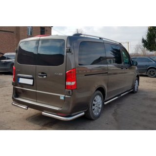 Bageste hjørnebeskytter AK003 (rustfrit stål) Mercedes Vito/V-klasse W447 2014– foto 3