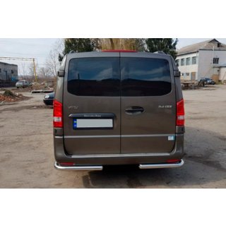 Bageste hjørnebeskytter AK003 (rustfrit stål) Mercedes Vito/V-klasse W447 2014– foto 2
