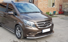 Mercedes Vito/V-klasse W447 2014– Frontbøjle ST008 (rustfrit stål) foto 3