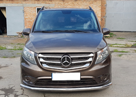 Mercedes Vito/V-klasse W447 2014– Frontbøjle ST008 (rustfrit stål) foto 1