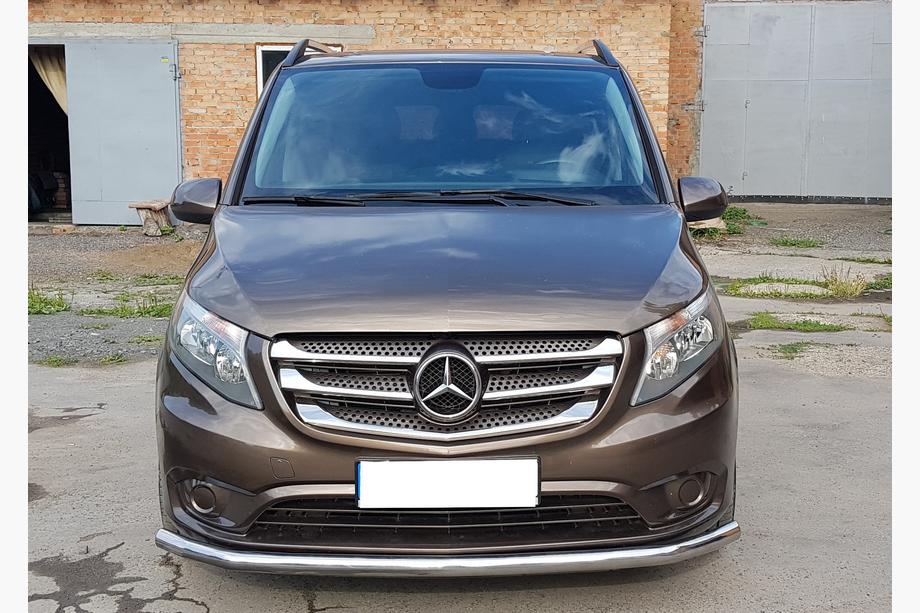 Mercedes Vito/V-klasse W447 2014– Frontbøjle ST008 (rustfrit stål) Image